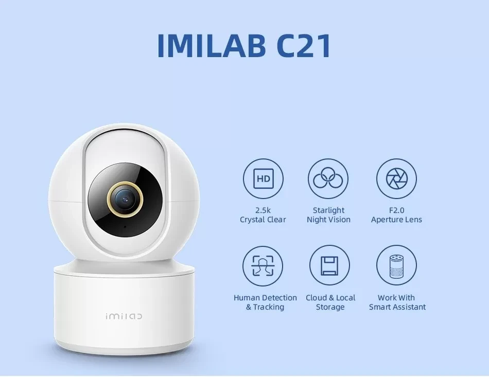 IP-камера IMILAB Home Security Camera C21 - фото 6 - id-p226742102