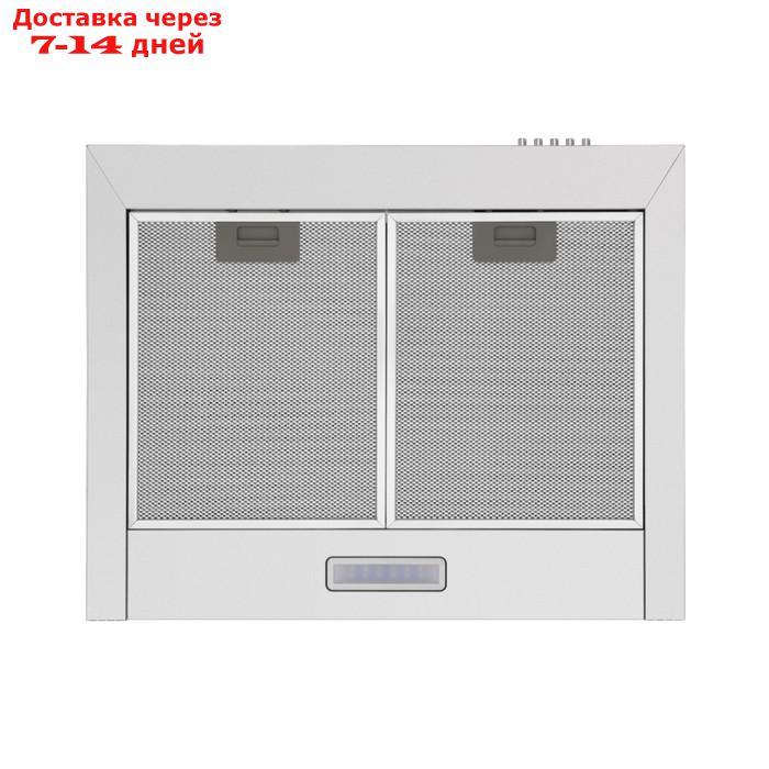 Кухонная вытяжка HOMSair DELTA 50, 23 м2, 3 режима, нержавеющая сталь - фото 3 - id-p227056302