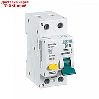 Выключатель автоматический дифференциального тока 2п (1P+N) C 16А 30мА тип A 6кА ДИФ-103 DEKraft 16229DEK