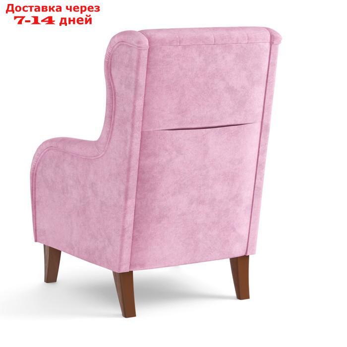 Кресло для отдыха "Амарант", велюр, цвет тенерифе розовый - фото 4 - id-p227064625