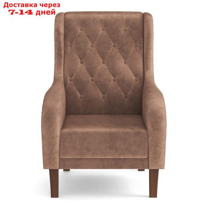 Кресло для отдыха "Амарант", велюр, цвет тенерифе корица - фото 2 - id-p227064626