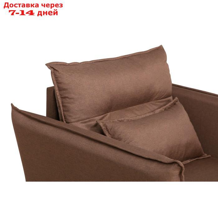 Кресло для отдыха "Бруклин", жаккард, цвет тесла шоколад - фото 5 - id-p227064627