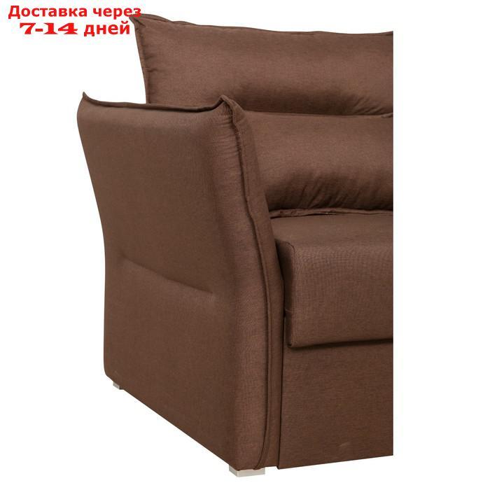 Кресло для отдыха "Бруклин", жаккард, цвет тесла шоколад - фото 6 - id-p227064627