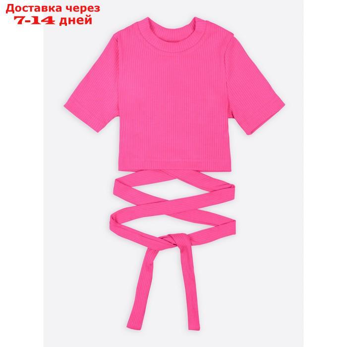 Топ для девочки с короткими рукавами Generation, рост 146 см, цвет розовый - фото 1 - id-p227035309