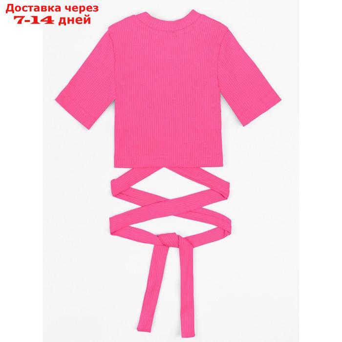 Топ для девочки с короткими рукавами Generation, рост 146 см, цвет розовый - фото 6 - id-p227035309