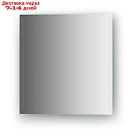 Зеркальная плитка с фацетом 15 мм, квадрат 30 х 30 см, серебро Evoform