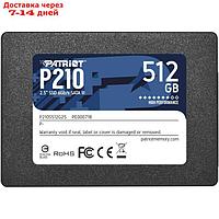 Накопитель SSD Patriot SATA III 512GB P210S512G25 P210 2.5"