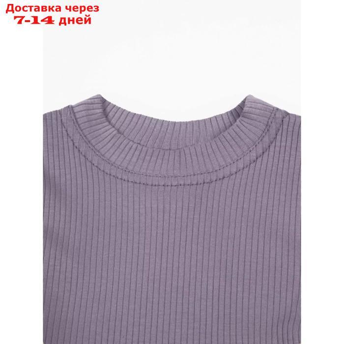 Топ для девочки с короткими рукавами на завязках Generation, рост 146 см, цвет фиолетовый - фото 4 - id-p227035324