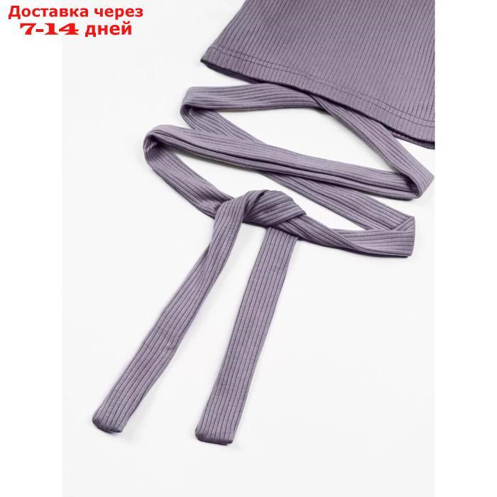Топ для девочки с короткими рукавами на завязках Generation, рост 146 см, цвет фиолетовый - фото 5 - id-p227035324
