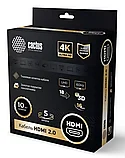 Кабель Cactus HDMI 2.0 m/m 5м Чёрный, фото 2