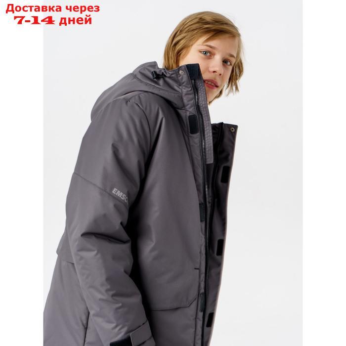 Куртка зимняя для мальчика "Урал", рост 158 см, цвет серый - фото 10 - id-p227054906