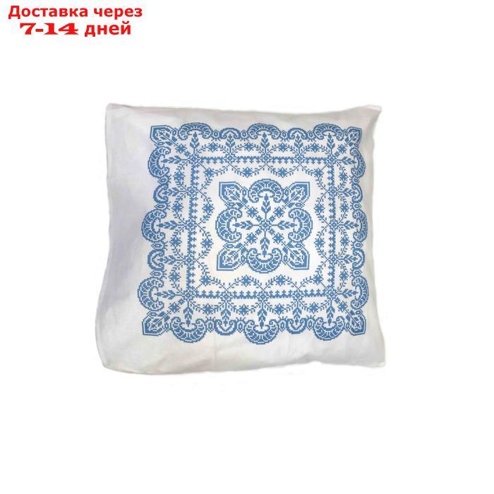 Набор для вышивки крестом наволочки на подушку "Зимняя сказка", бязь - фото 1 - id-p227041632