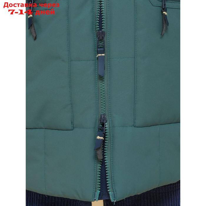 Куртка для мальчиков, рост 116 см, цвет зелёный - фото 2 - id-p227030918