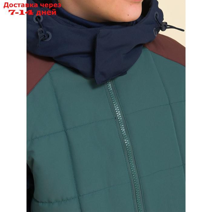 Куртка для мальчиков, рост 116 см, цвет зелёный - фото 7 - id-p227030918
