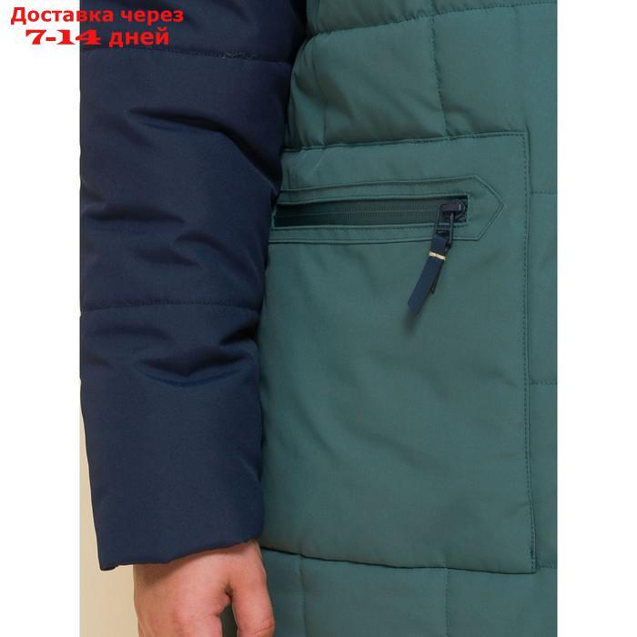 Куртка для мальчиков, рост 116 см, цвет зелёный - фото 9 - id-p227030918