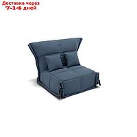 Прямой диван "Джаз 1200", механизм выкатной, ППУ, велюр, цвет гелекси лайт 022