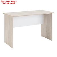 Стол прямой "Паскаль №2", 1203×603×750 мм, цвет ясень анкор/белый