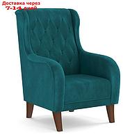 Кресло для отдыха "Амарант", велюр, цвет тенерифе изумруд