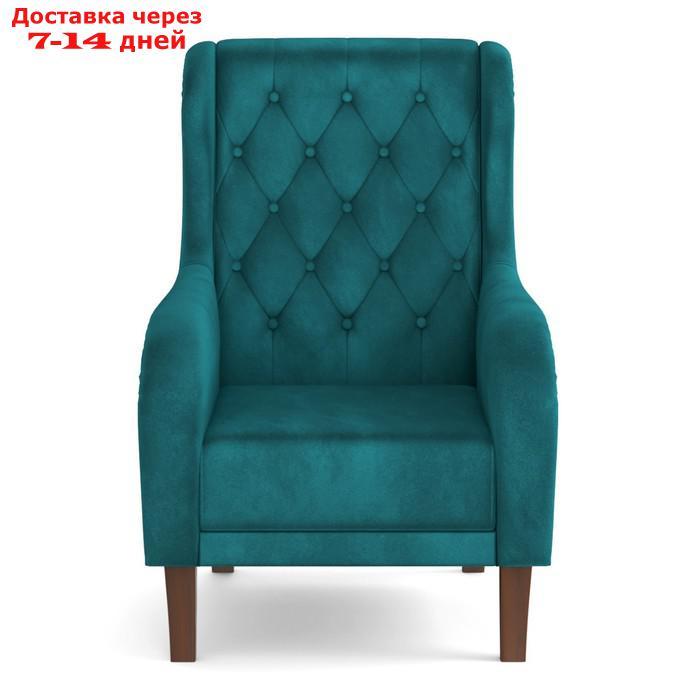 Кресло для отдыха "Амарант", велюр, цвет тенерифе изумруд - фото 2 - id-p227064688