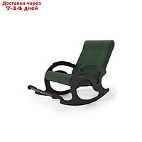 Кресло-качалка "Тироль", 1320×640×900 мм, ткань, цвет green