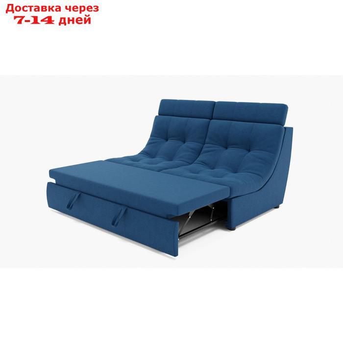Прямой диван "Монако 1", механизм венеция, ППУ, велюр, цвет гелекси лайт 014 - фото 3 - id-p227064711