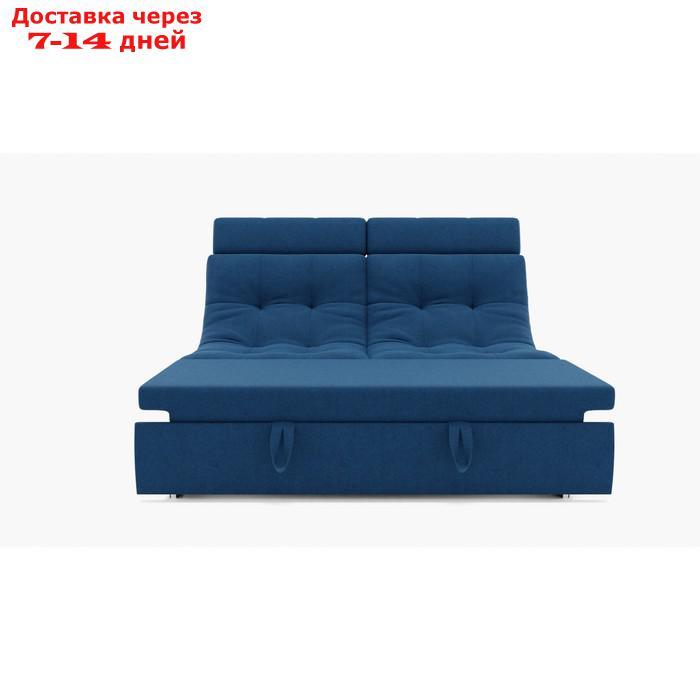 Прямой диван "Монако 1", механизм венеция, ППУ, велюр, цвет гелекси лайт 014 - фото 4 - id-p227064711