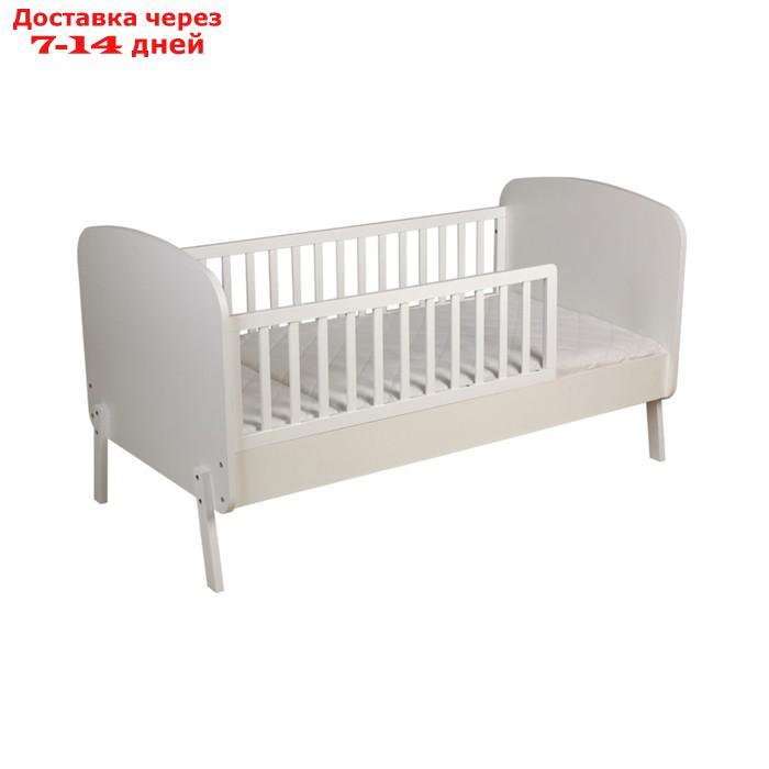 Кровать детская Polini kids Mirum 2000, c ящиком, цвет белый - фото 1 - id-p227011563