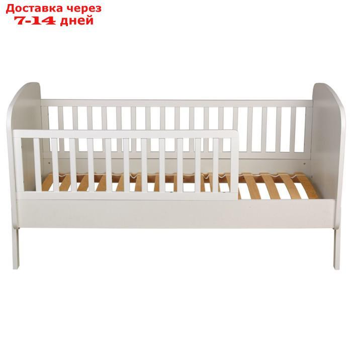 Кровать детская Polini kids Mirum 2000, c ящиком, цвет белый - фото 4 - id-p227011563