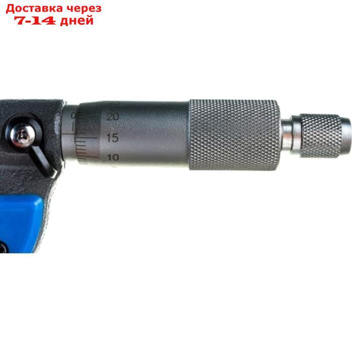 Микрометр ЗУБР Профессионал 34480-25_z02, диапазон 0-25 мм, шаг измерения 0.01 мм - фото 7 - id-p227041707