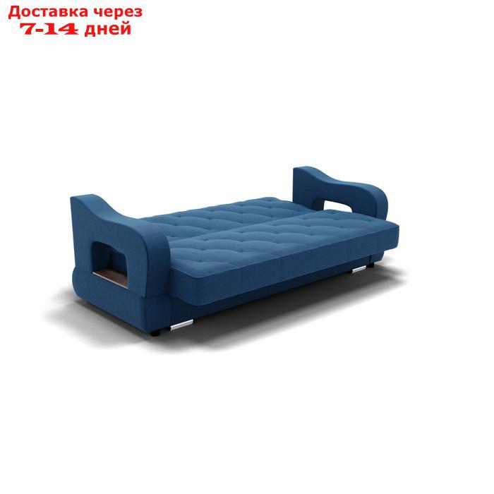 Прямой диван "Бруно 2", с подлокотниками, механизм книжка, НПБ, велюр, гелекси лайт 014 - фото 3 - id-p227064734