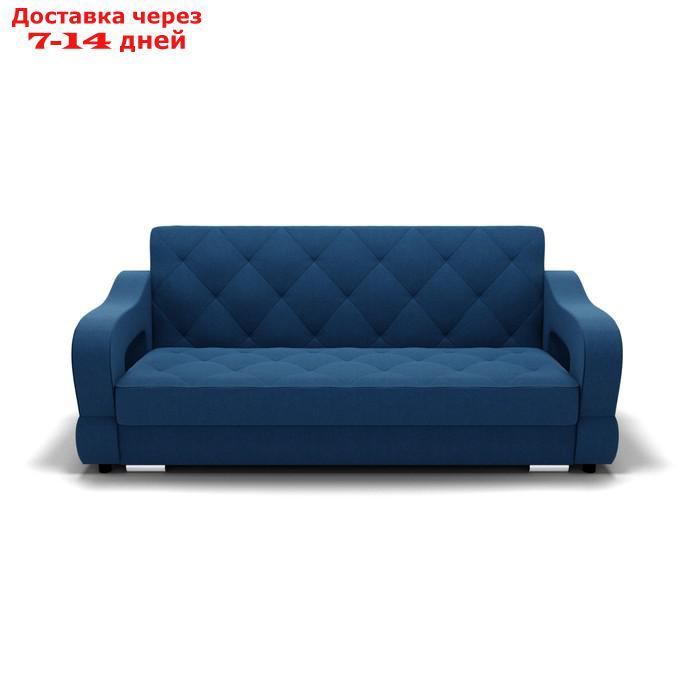 Прямой диван "Бруно 2", с подлокотниками, механизм книжка, НПБ, велюр, гелекси лайт 014 - фото 6 - id-p227064734