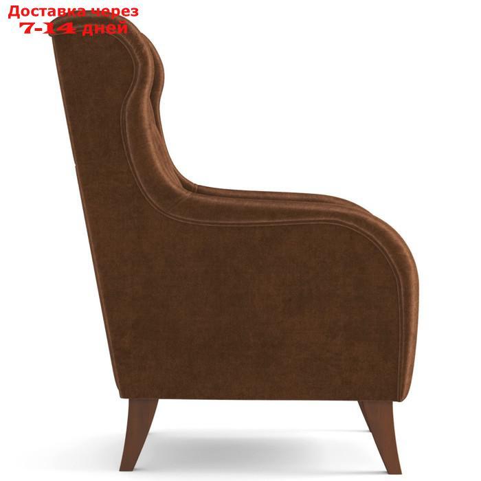 Кресло для отдыха "Амарант", велюр, цвет тенерифе шоколад - фото 3 - id-p227064742