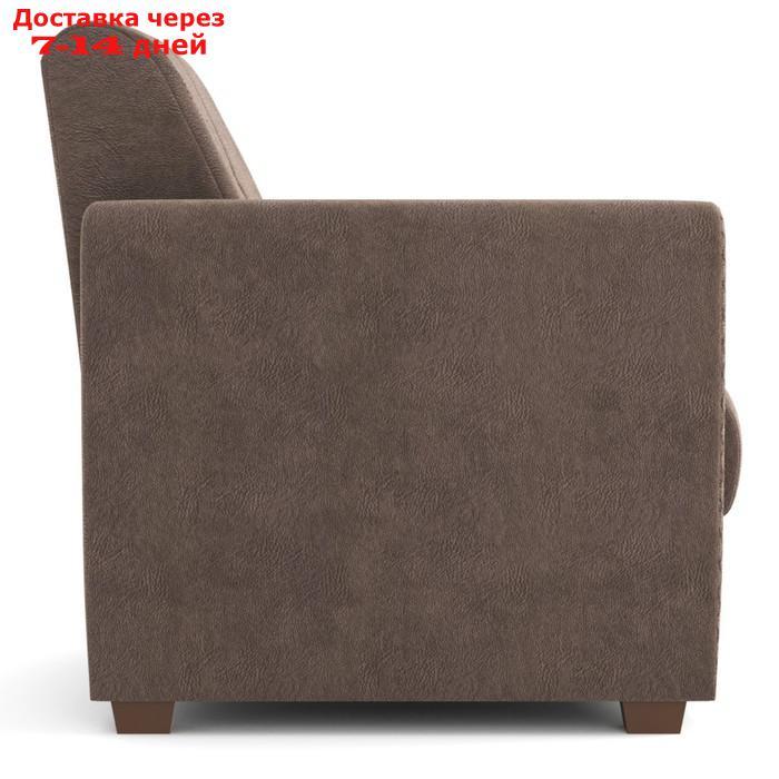 Кресло-кровать "Эдвин", велюр, цвет прага браун - фото 6 - id-p227064747
