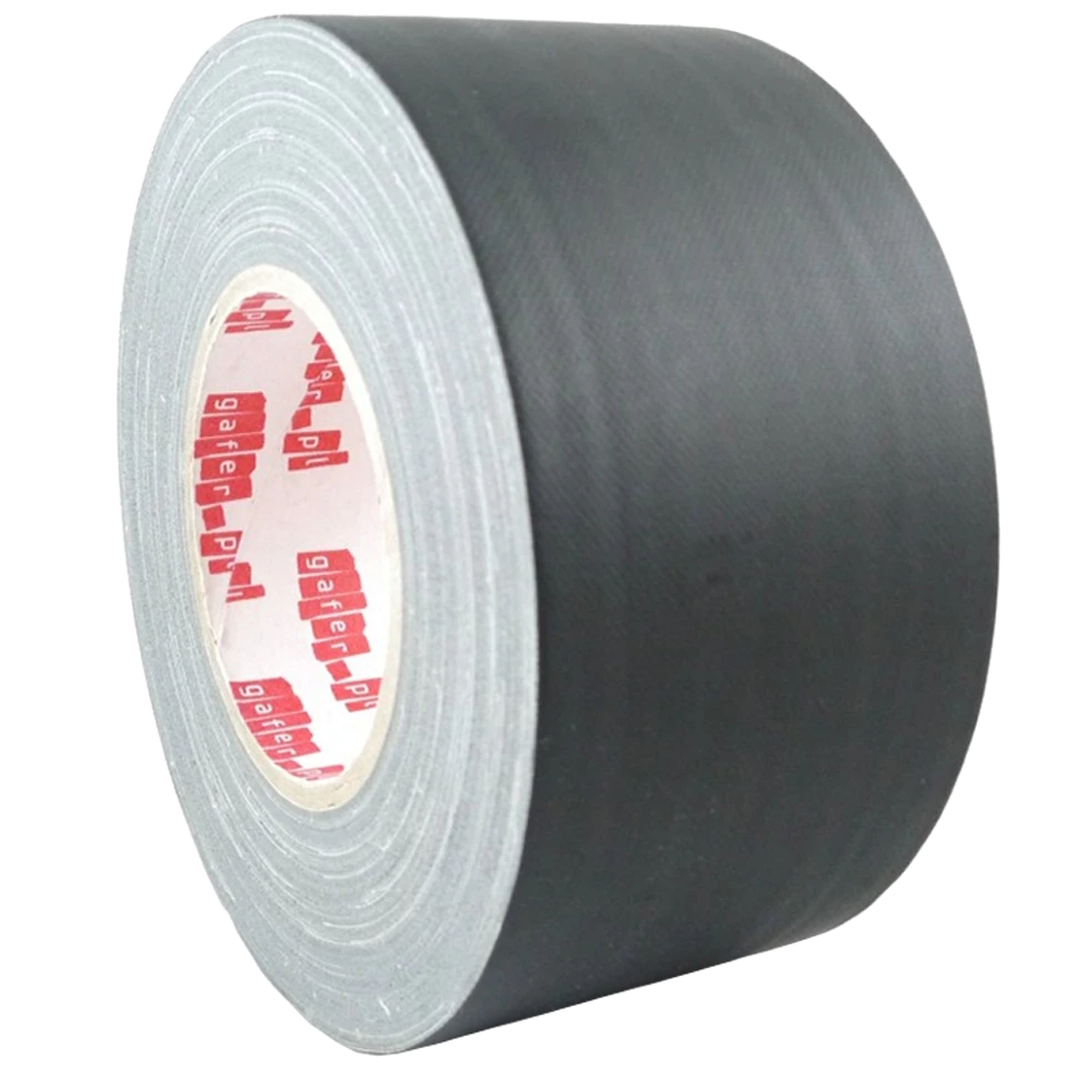 Gaffer tape матовый MAX gafer.pl 75мм Чёрный - фото 1 - id-p226742684