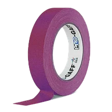Gaffer tape матовый Pro Gaff 24мм Пурпурный