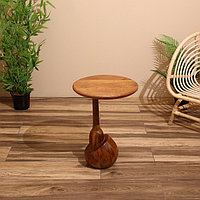 Столик кофейный 39х39х54 см, манговое дерево