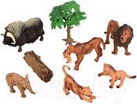 Набор фигурок коллекционных Masai Mara Мир диких животных / MM211-273