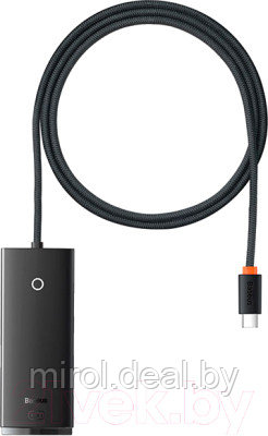USB-хаб Baseus Lite Series 4-Port Type-C HUB Adapter / WKQX030401 - фото 1 - id-p227286849