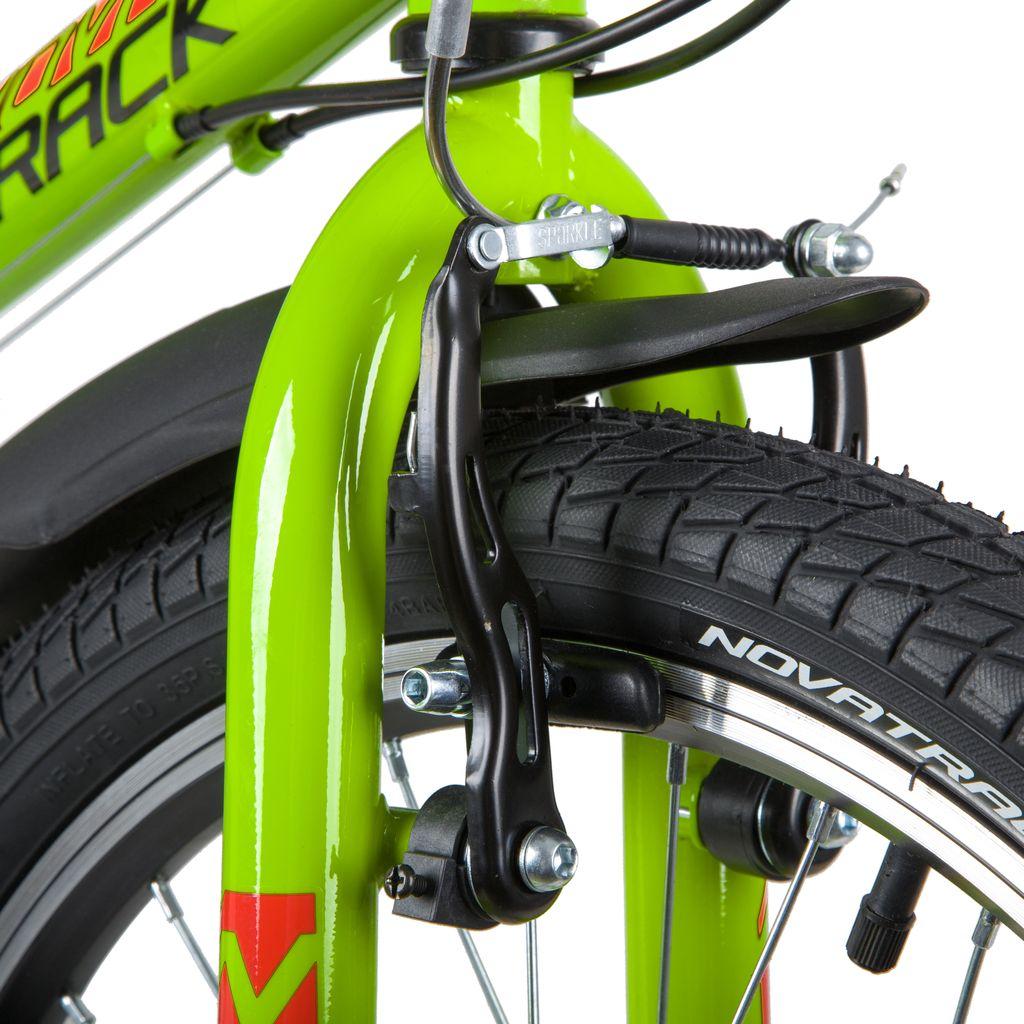Велосипед NOVATRACK 20 quot; RACER 12.V, зелёный, сталь, 12 скор., Microshift/SunRun, V-Brake - фото 3 - id-p227288022