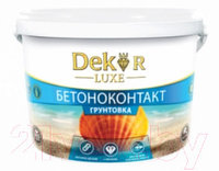 Грунтовка Dekor Бетонконтакт ВД-АК-0158