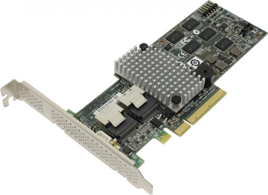 Контроллер LSI/Broadcom MegaRAID SAS 9260-8i LSI00198 (RTL) PCI-Ex8 8-port SAS/SATA 6Gb/s RAID - фото 1 - id-p227232220