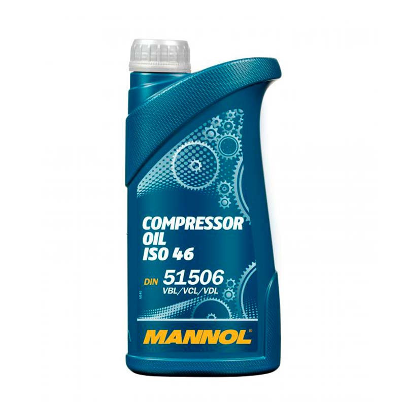 Масло для пневмоинструмента минеральное MANNOL Compressor Oil ISO 46 1 л - фото 1 - id-p227243255