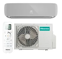 Кондиционер настенный Hisense SILVER CRYSTAL Super DC Inverter AS-10UW4RVETG01(S)  трубы 1/4 +3/8