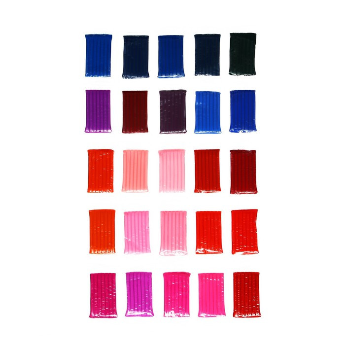 Пластика-полимерная глина запекаемая набор, BRAUBERG, 50 цветов х 20 г, с аксессуарами - фото 4 - id-p227293235