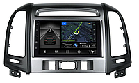 Магнитола в штатное место 2 din Hyundai Santa Fe II 2005-2012 (3 кнопки) Canbox на Android 10 (4G-SIM, 2/32)