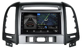 Магнитола в штатное место 2 din Hyundai Santa Fe II 2005-2012 (3 кнопки) Canbox на Android 10 (4G-SIM, 2/32)