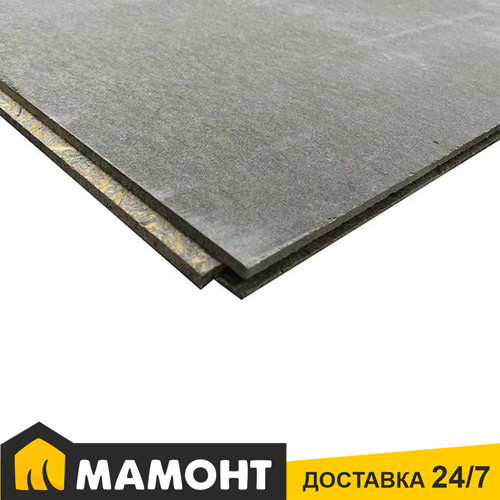 Цементно-стружечная плита (ЦСП) шип-паз 120 х 60 см, 20 мм - фото 1 - id-p227293417