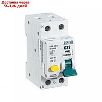 Выключатель автоматический дифференциального тока 2п (1P+N) C 32А 30мА тип AC 6кА ДИФ-103 DEKraft 16207DEK