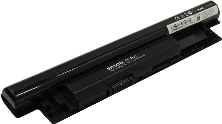 Аккумулятор Pitatel BT-1210H для ноутбуков Dell (Li-Ion 11.1V 4400mAh MR90Y 001.90723) - фото 1 - id-p227294135