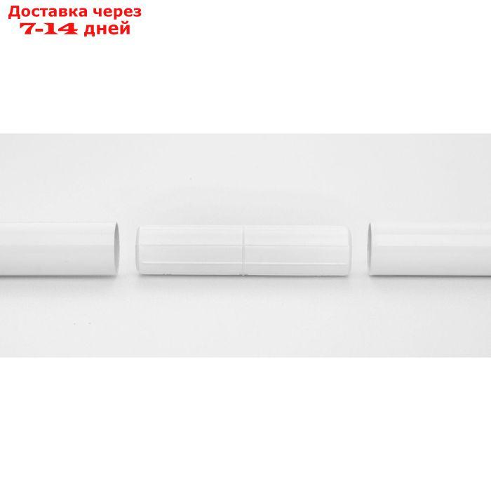Карниз для ванной угловая, 90 х 90 см, цвет белый - фото 3 - id-p227053015